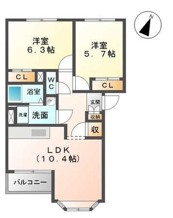 田丸駅 徒歩80分 1階の物件間取画像